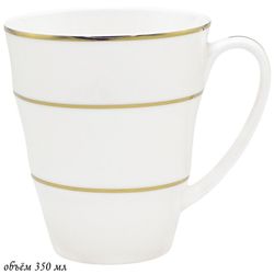 Lenardi 145-039 Кружка 350 мл в под.уп.(х36)Костяной фарфор
