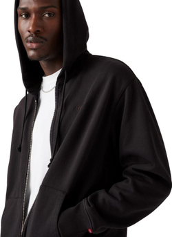 Толстовка мужская LEVI'S AUTHENTIC FULL ZIP BLACK AGATE GARMENT D