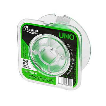 Леска UNO 0,16mm/100m Green Nylon (PR-U-G-016-100) Premier Fishing