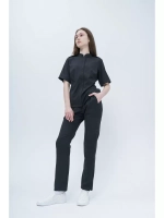 Рубашка медицинская женская на молнии TZ400