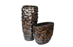 Кашпо Garda Decor металлик ZS-C858-27