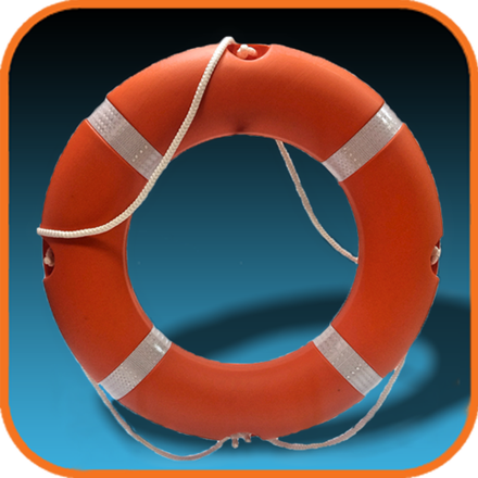 Круг спасательный "РРР", "ГИМС" по ГОСТ 19815-74