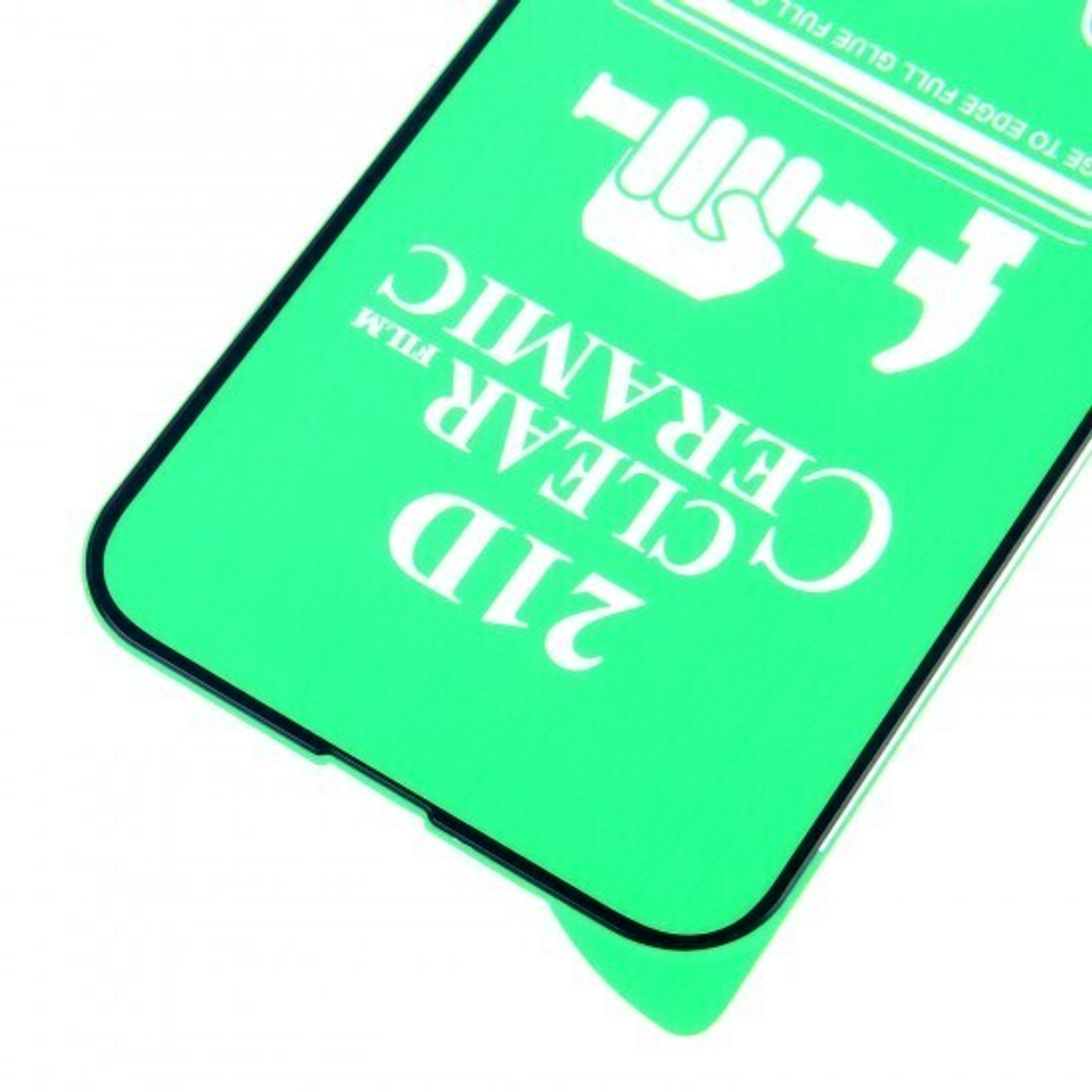 Пленка Ceramic iPhone 13 Pro Max противоударное, 012537-1 Черный