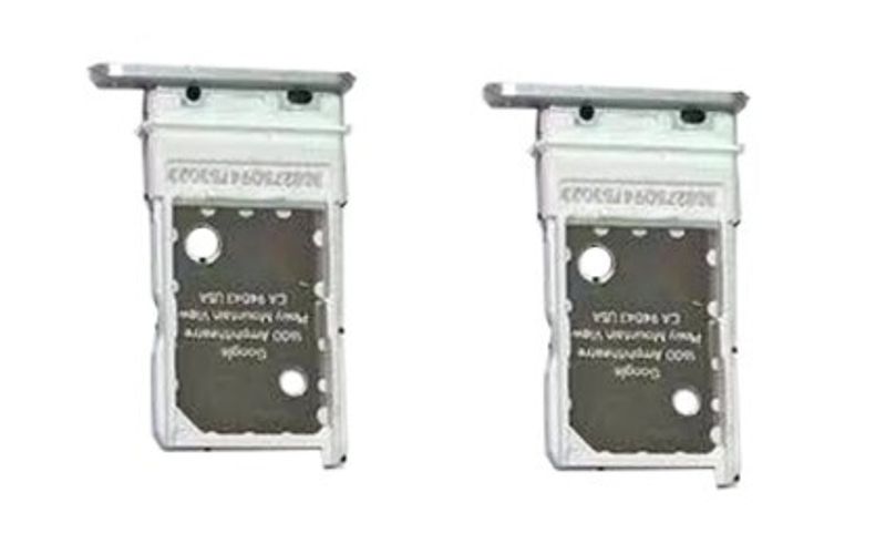 Sim лоток для Google Pixel 3A XL белый (Clearly White)