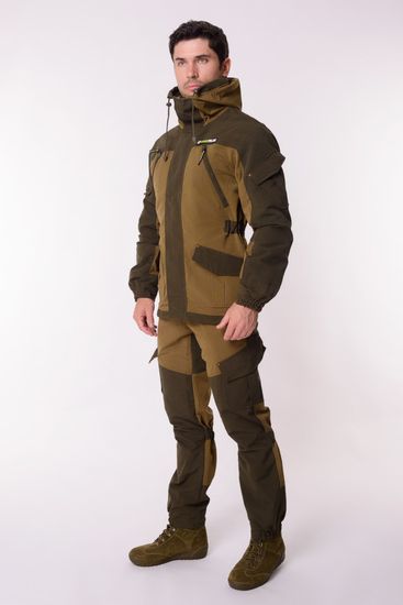 Костюм "ГОРНЫЙ -5" кур+бр (Брезент, Хаки)