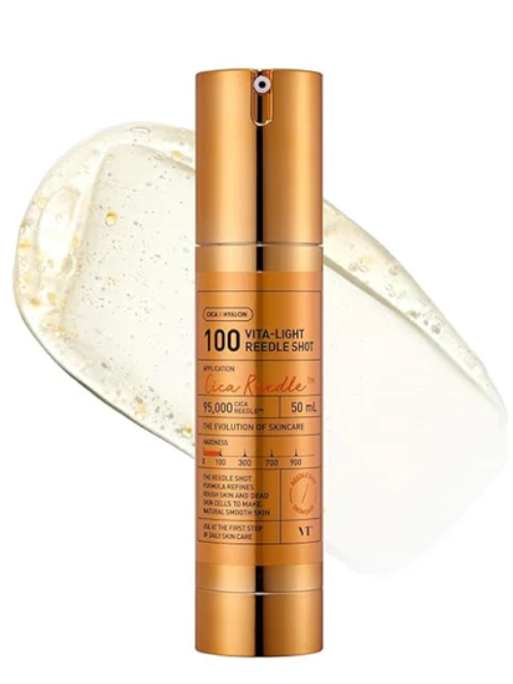 VT Cosmetics Бустер-сыворотка для лица с микроиглами и витамином C / Vita-Light Reedle Shot 100, 50 мл