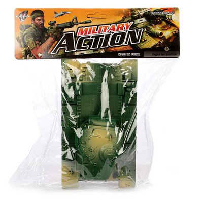 Танк "Бронебойный" (пластик, в пакете ) (19х11х8 см) ( Арт. 1610758)