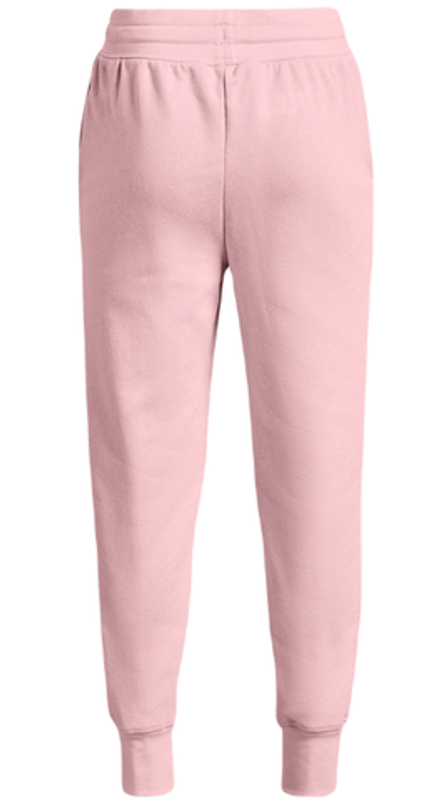 Брюки для девочки Under Armour Girls' UA Rival Fleece LU Joggers - prime pink/white