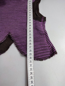 Шапка-шлем в полоску