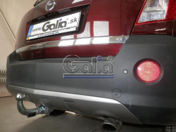 Фаркоп оцинкованный Galia O065С для Opel Antara 2006-2013, 2013-2017, Chevrolet Captiva 2006-2013, 2013-2018(паспорт и сертификат в комплекте)(без электрики)