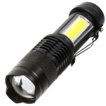 Фонарь ручной, встр акк, Облик, 208 Zoom, зар отUSB, алюминий, чер, УТ-00000712