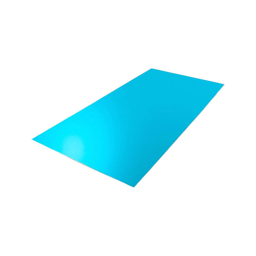 Металлический лист ламинированный ПВХ Elbtal Blue 1,2 мм; 2000 х 1000 мм (2100063)