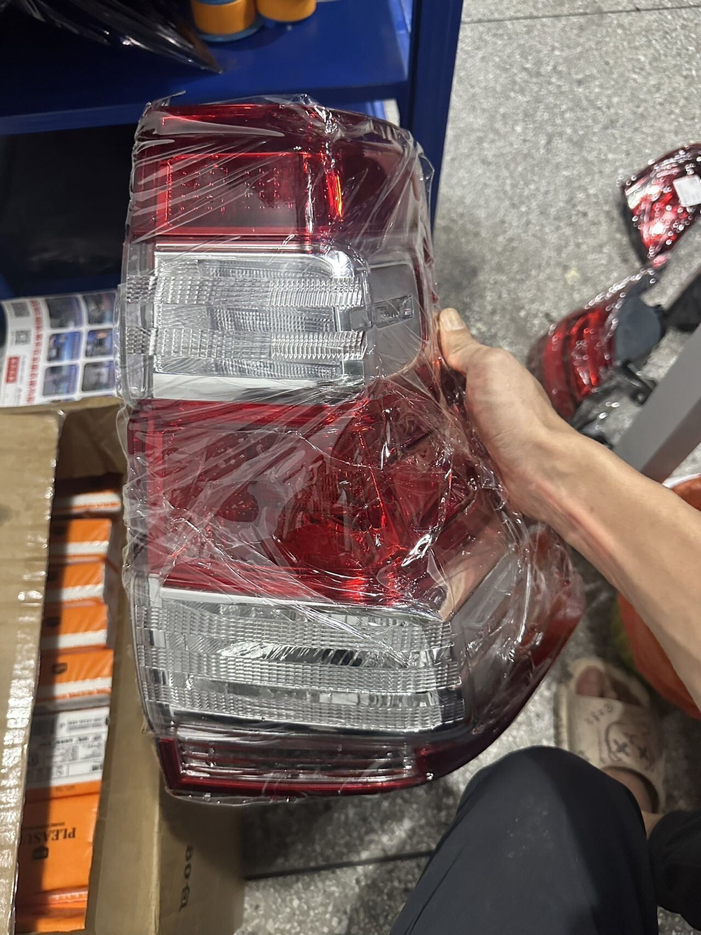Задние фонари Toyota Prado 2014-2017