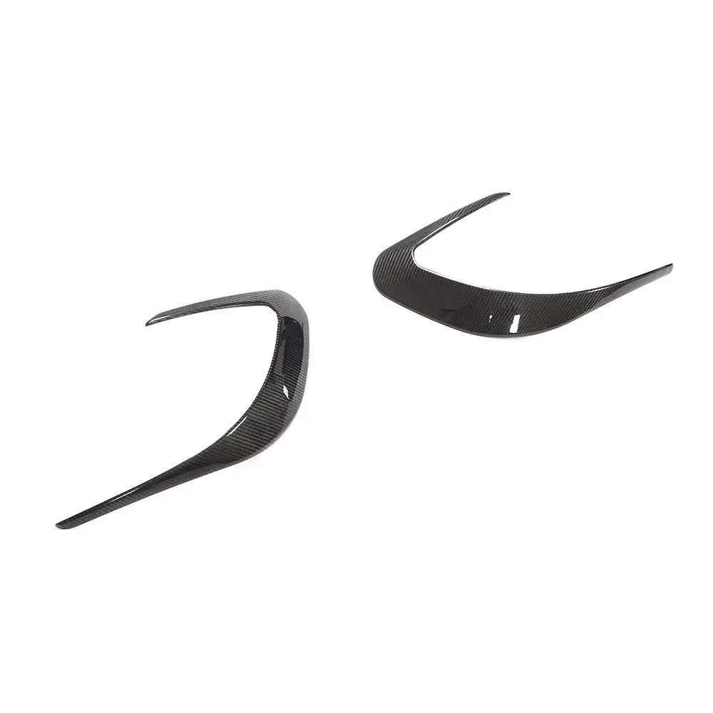 Карбоновые канарды на задний бампер для MERCEDES BENZ AMG GT X290 GT43 GT50 GT53 2019+ АМГ Мерседес Бенц