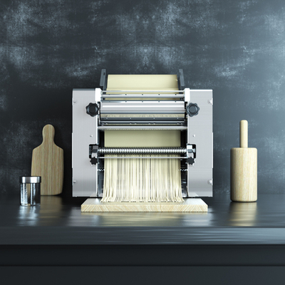 Электрическая машина для раскатки теста - лапшерезка AKITAJP RSS-350C промышленная