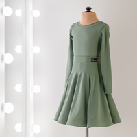 Standart 4-01-05-C | Рейтинговое платье годе для спортивных бальных танцев | Vasileva Dance