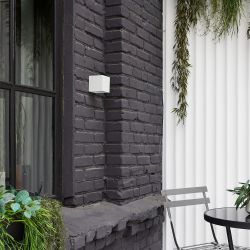 ULU-S55B-2x3W-3000K+4000K+6000K IP65 WHITE Светильник светодиодный уличный. Архитектурный накладной. С переключателем цвета свечения. Теплый3000K-Белый4000K-Дневной6000K. Корпус белый. TM Uniel