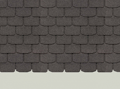 Гибкая черепица Döcke PIE EUROPA/ SLATE/ Серый