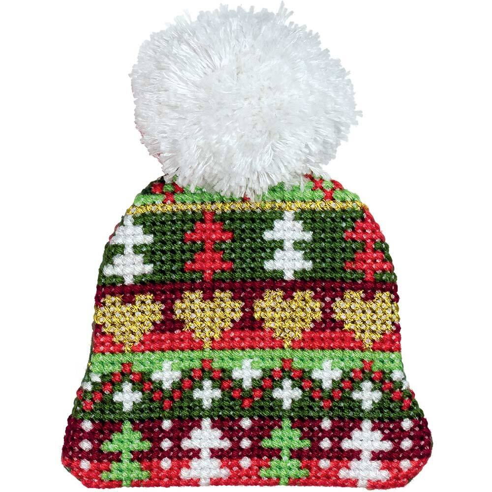 "Klart" набор для вышивания 8-397 "Шапочка с сердечками"