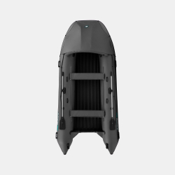 Надувная лодка GLADIATOR E420PRO темно-серый