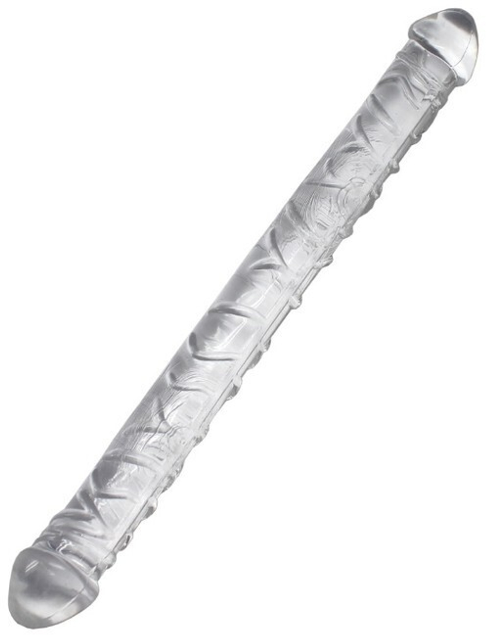 Фаллоимитатор двойной Twin Peaks, прозрачный (Цвет: прозрачный)