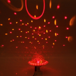 Диско-лампа светодиодная «Калейдоскоп красок», цоколь Е 27, Bluetooth, МР3, USB с удлинителем (220V)