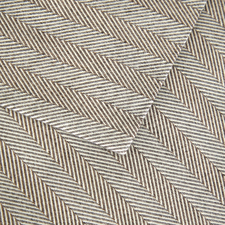 Покрывало 150x200 Claire Batiste Atelier Lanciano серо-бежевое