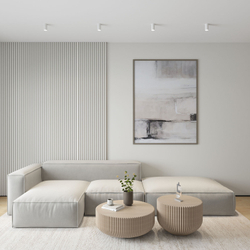 DK2008-WH Светильник накладной IP 20, 50 Вт, GU10, белый, алюминий