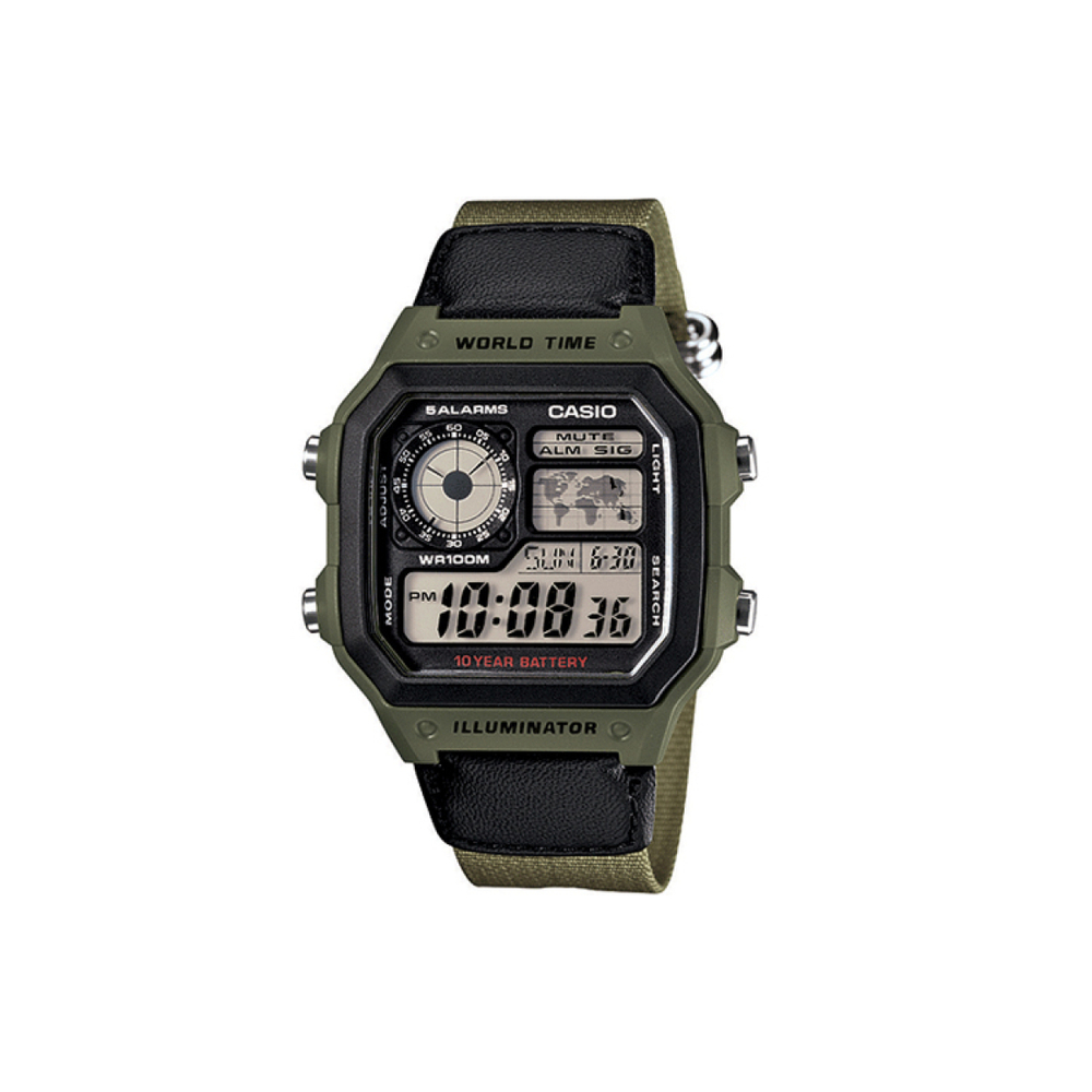 Часы CASIO YOUTHSTANDARD, AE-1200WHB-3B