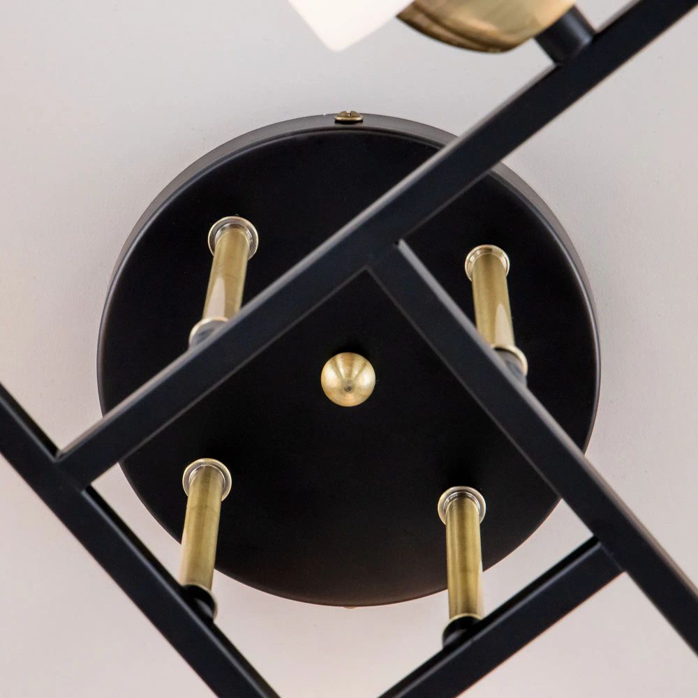 Citilux Генри CL130285 Люстра потолочная Чёрная