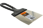 Шпатель 100 мм нержавеющая сталь с пластиковой ручкой Sparta