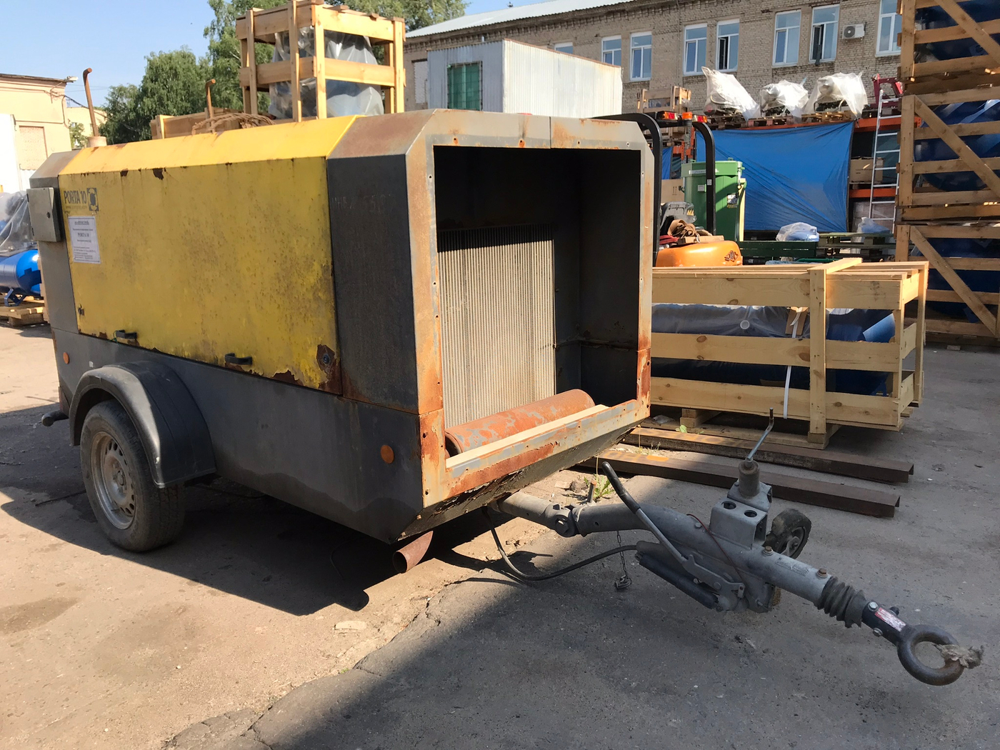 Покупка подержанного винтового компрессора