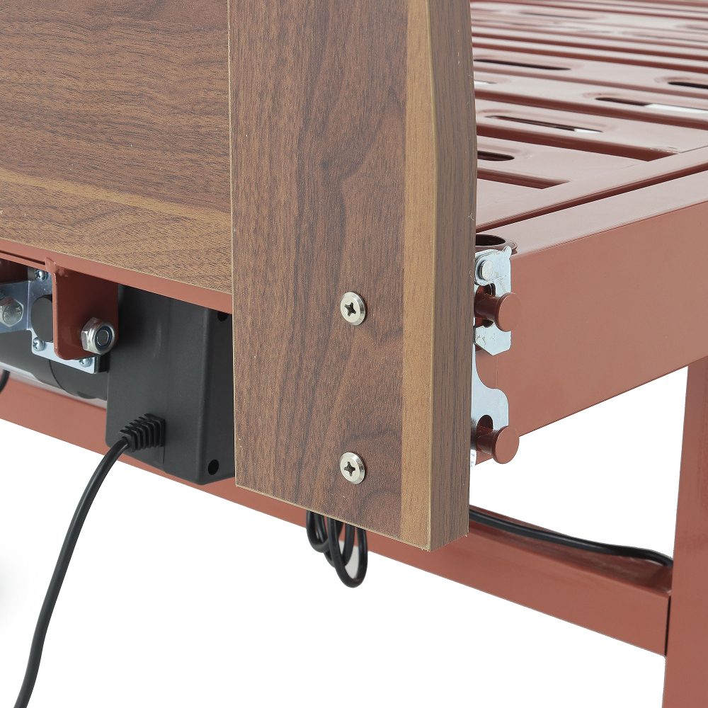 Кровать электрическая Med-Mos DB-7 (ЛДСП коричневый)