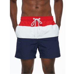 Мужские шорты трехцветные Romeo Rossi RR9506-1