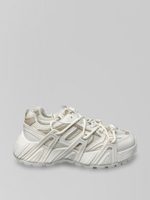 Кроссовки Lumeita 216-2 комбинированные с двойными шнурками