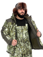 Костюм зимний Helios ГОРКА-1 полукомбинезон, цвет камыш, размер M (48/176) (T-HS-G1-M-R)