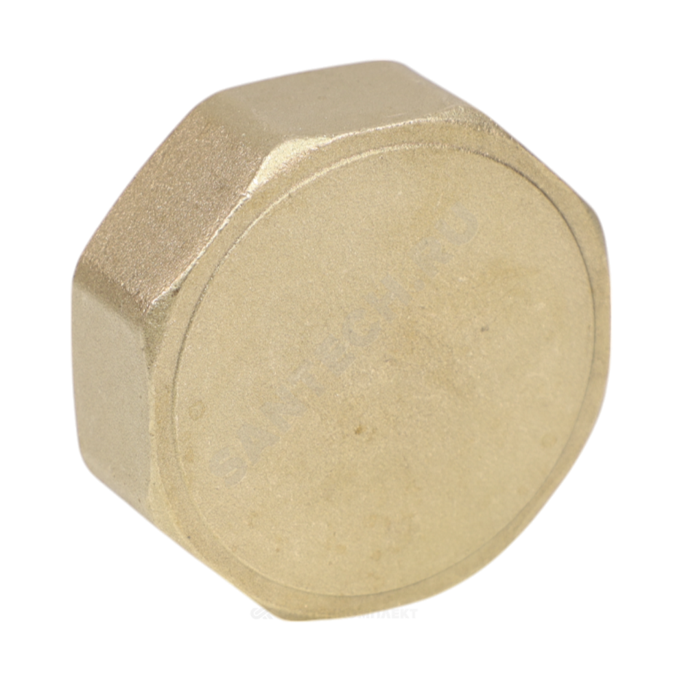 Заглушка латунь Ду 25 (1") ВР VALFEX VF.590.L.100