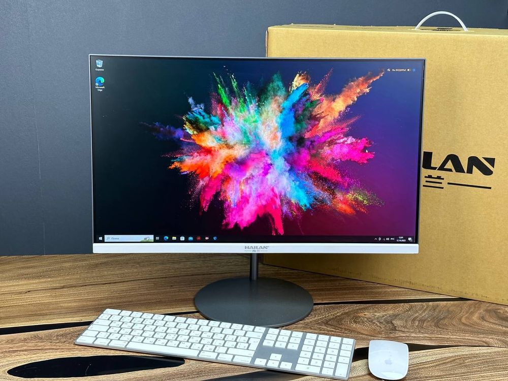 24" Моноблок HAILAN QD-N5095 (1920x1080, Intel Celeron N5095A, RAM 8ГБ,SSD 256ГБ, Intel UHD Graphics, Win 10Pro)