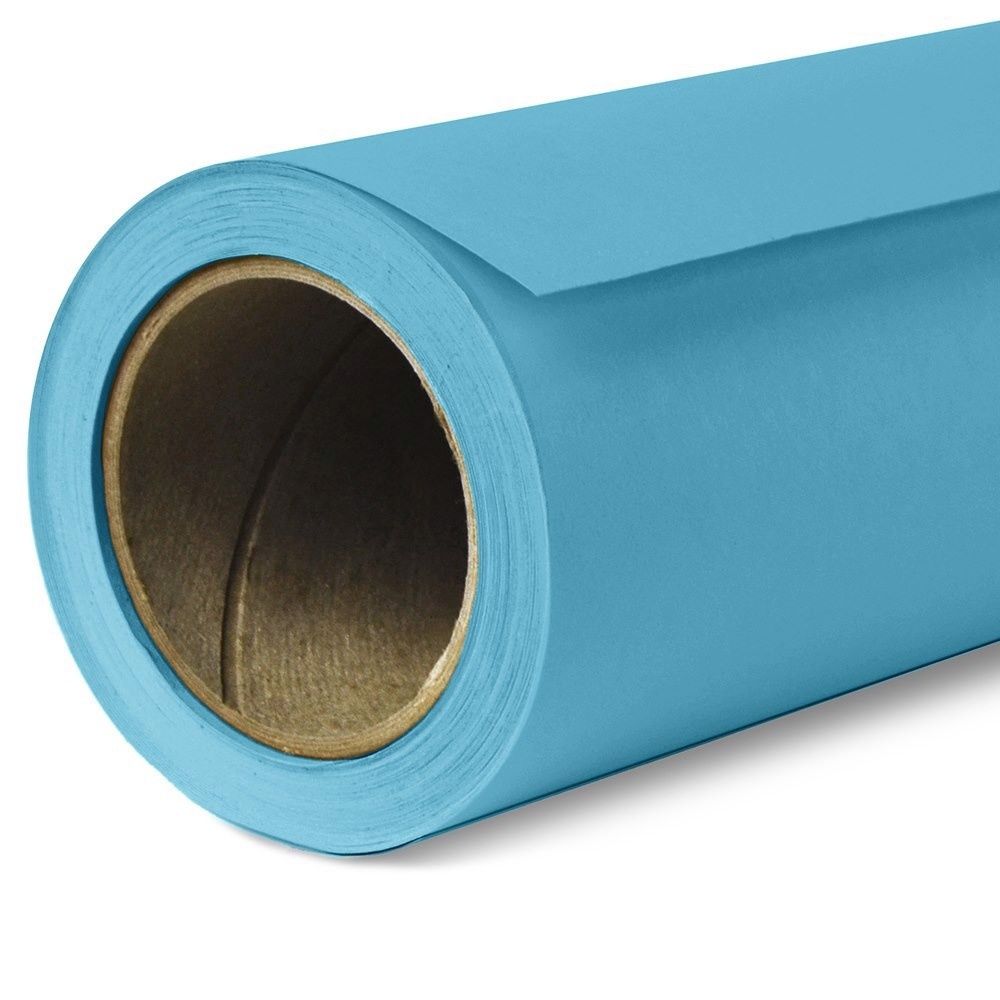 Фон бумажный Savage SA 75-12 True Blue 2.72 x 11м голубой