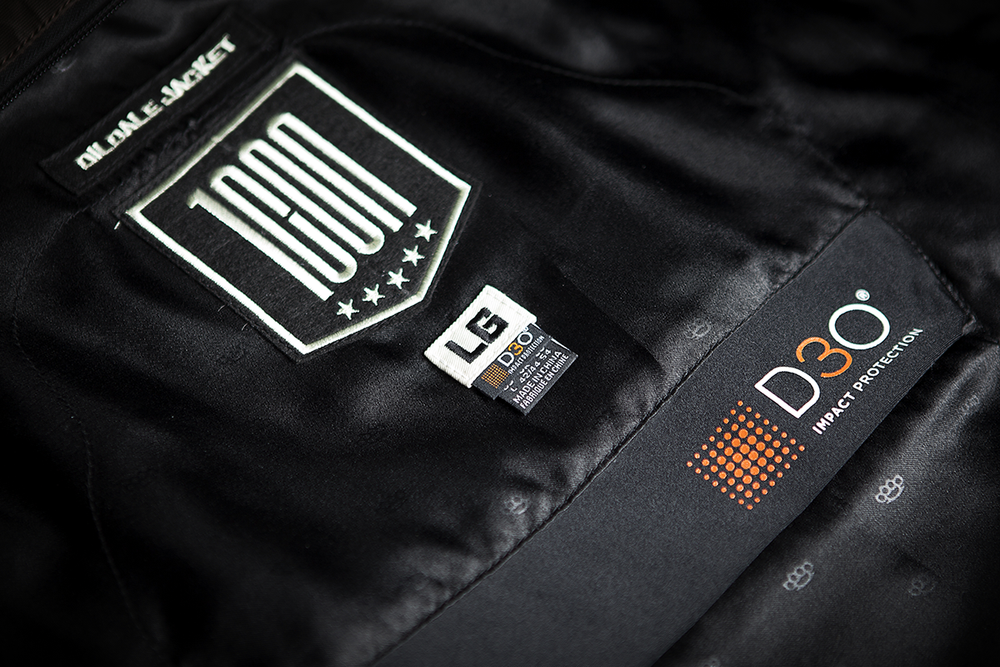 Мотокуртка - ICON 1000 OILDALE (текстиль, коричневая)