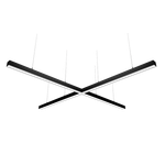 Светильник LED КОНТУР КРОСС ДСО03-144-201-6К-Ч 144Вт 6500К IP40 Матовый 11700лм 1950х1980х50мм WOLTA PRO