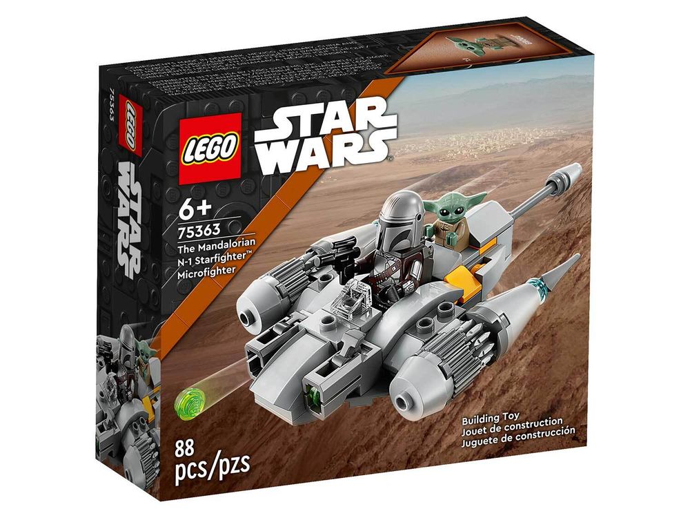 Конструктор LEGO Star Wars 75363 Микрофайтер Истребителя Мандалорца N-1