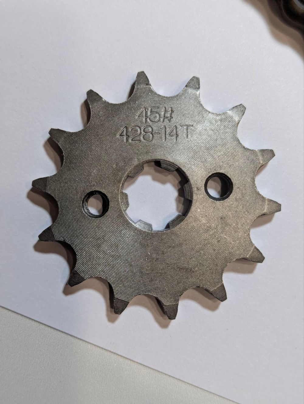 Звезды передняя+задняя 428-14/36+цепь 98L для мопеда Дельта,Альфа