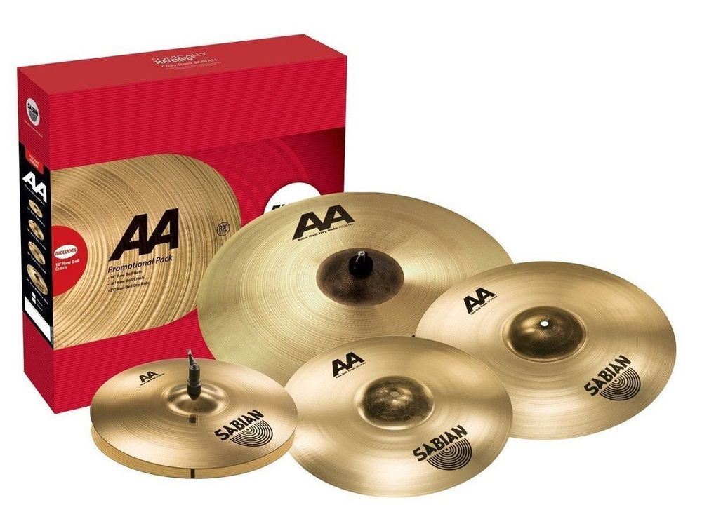 Набор Тарелок (14&quot; Hats, 16&quot;, 18&quot; Crash, 21&quot; Ride) Sabian Aa Raw Bell Pack