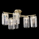 Citilux AXIS CL313263 Люстра хрустальная потолочная Бронза