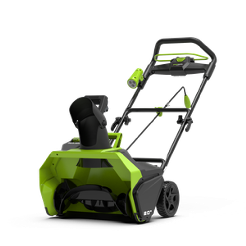 Аккумуляторный снегоуборщик Greenworks GD40STK4, 2600607,40v, 51 см, АКБ 4  А·ч и ЗУ (2600607) купить по выгодной цене в официальном магазине Greenworks