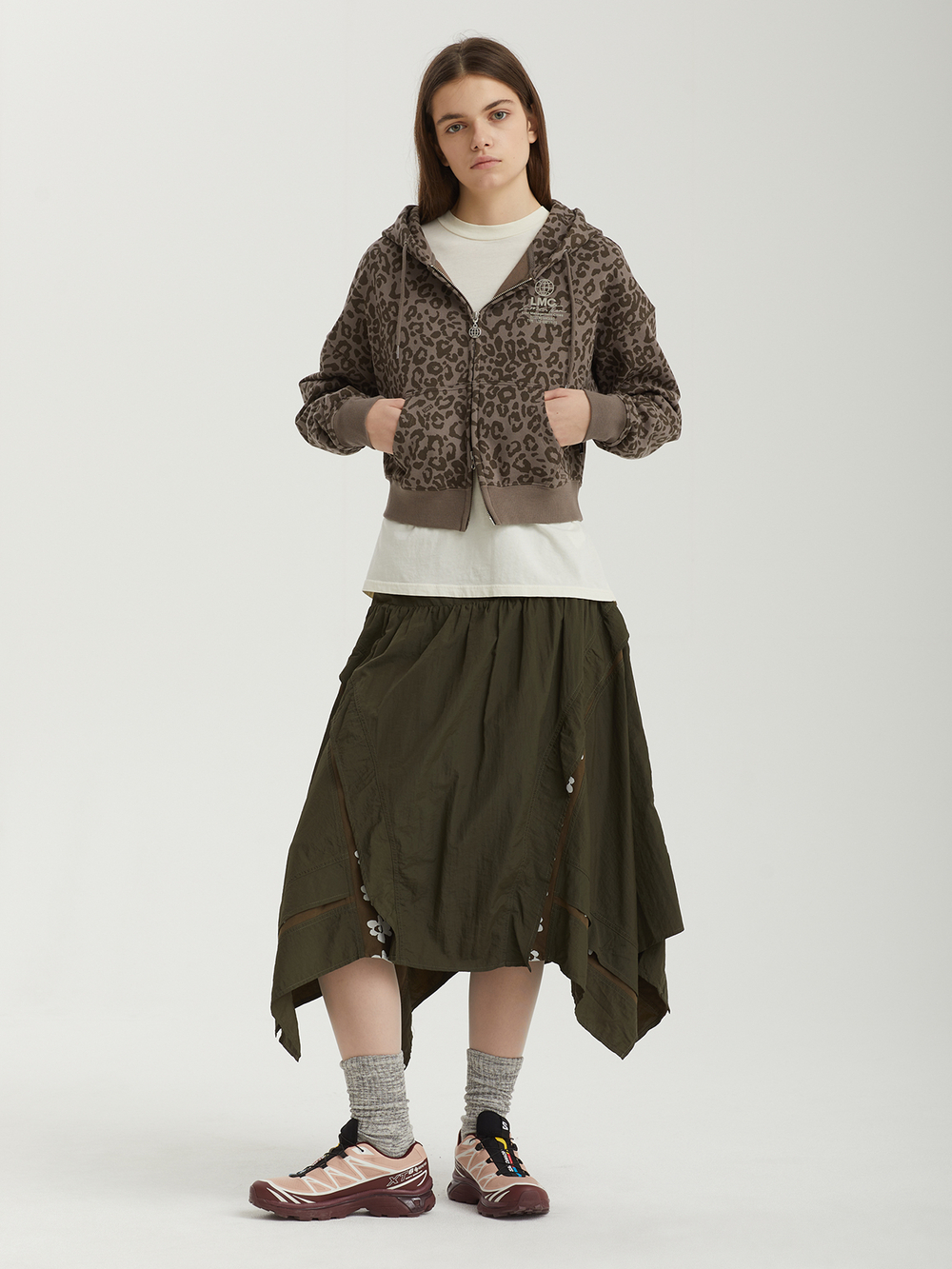 Женская Толстовка Signature Combo Zip-up