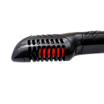Трубка DELFiN Coral с двумя клапанами Чёрная