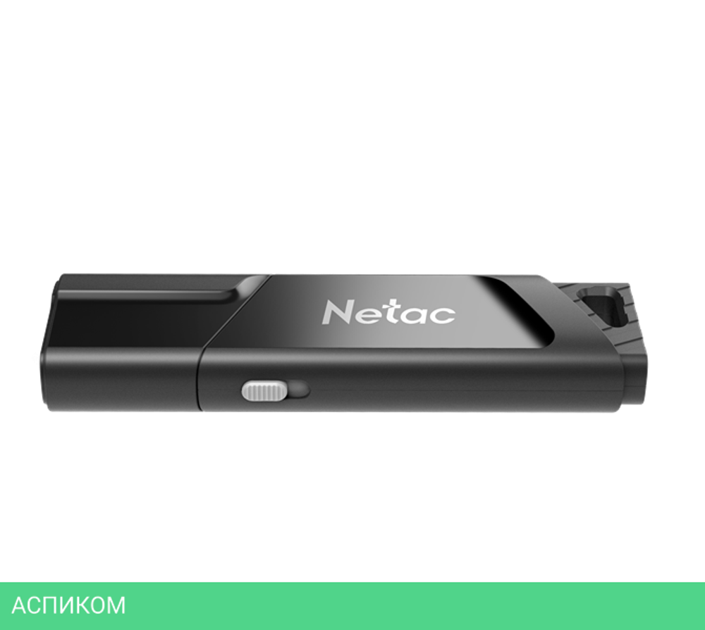 Flash-накопитель Netac U336 32GB Черный (NT03U336S-032G-32BK)