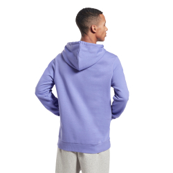 Мужская теннисная кофта Reebok Identity Big Logo Hoodie M - hyper purple